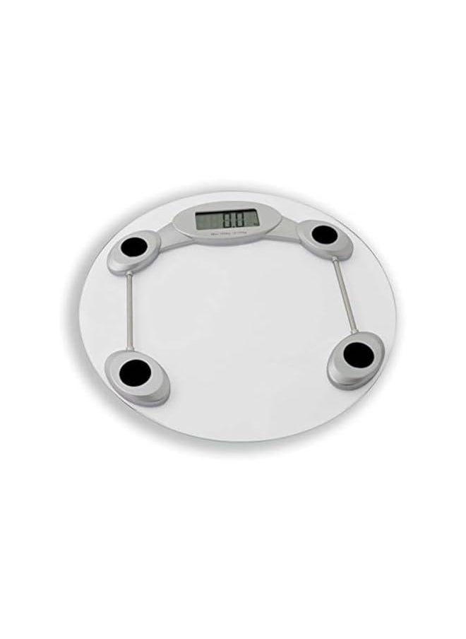 Sky Land SKY LAND Ultra Slim Digital Body Weighing Bathroom Scale Tempered Glass With A High Precision Sensor System, Backlit Lcd Display-EG-003  - Image 2