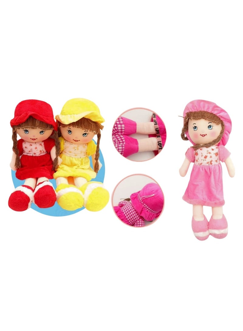 Lovely Baby Doll With Dress 3pcs