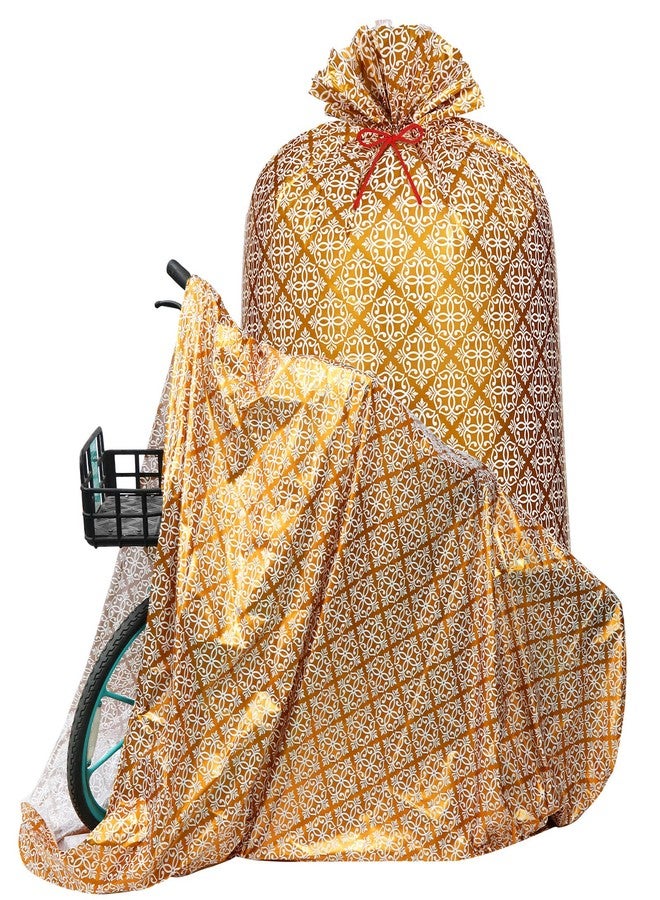 Teling 2 Pcs 80 x 60 In Jumbo Bike Gift Bags Giant Plastic Extra Large Bicycle Bags Weddings Birthdays Engagement Party - Image 1