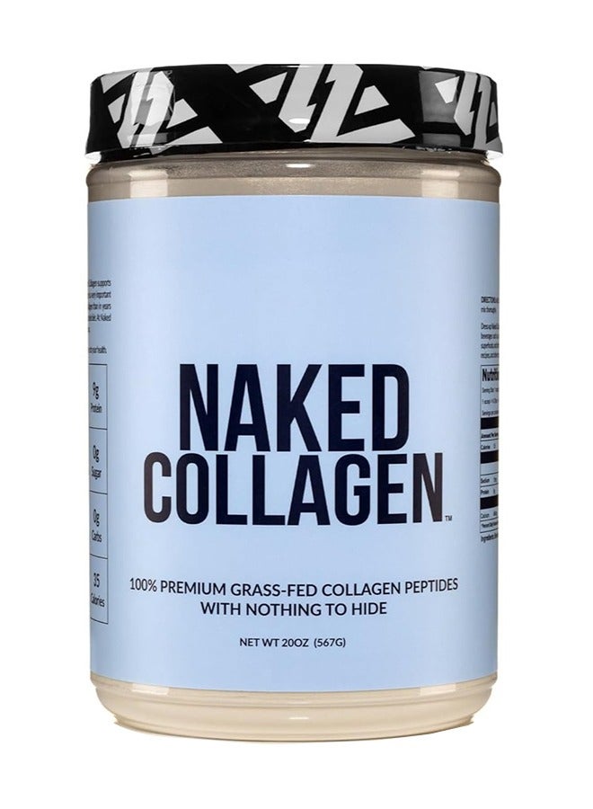 NAKED nutrition Collagen Peptides Protein Powder, 60 Servings, 567 G - Image 1