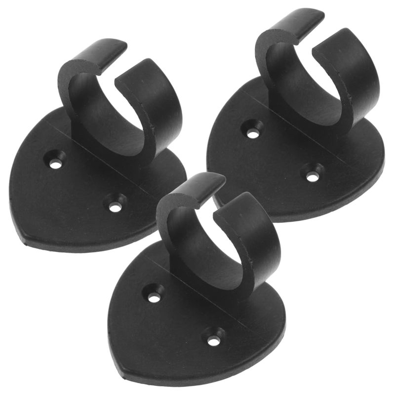 3pcs Plastic Microphone Clips for Stage Shows Adhesive Holders for Wired Wireless Mics - Image 2