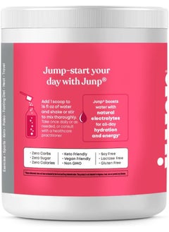 JUNP Hydration Electrolyte Powder, Electrolytes Drink Mix Supplement, Zero Calories Sugar and Carbs, Kosher, Wild Berry Flavor, 90 Servings  - Image 4