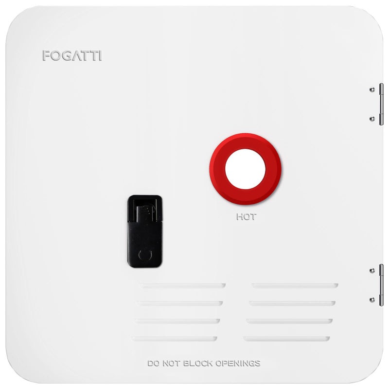 FOGATTI 18 x 18 Inches RV Water Heater White Door ONLY Door kit for FOGATTI RV Water Heaters Galvanized Steel