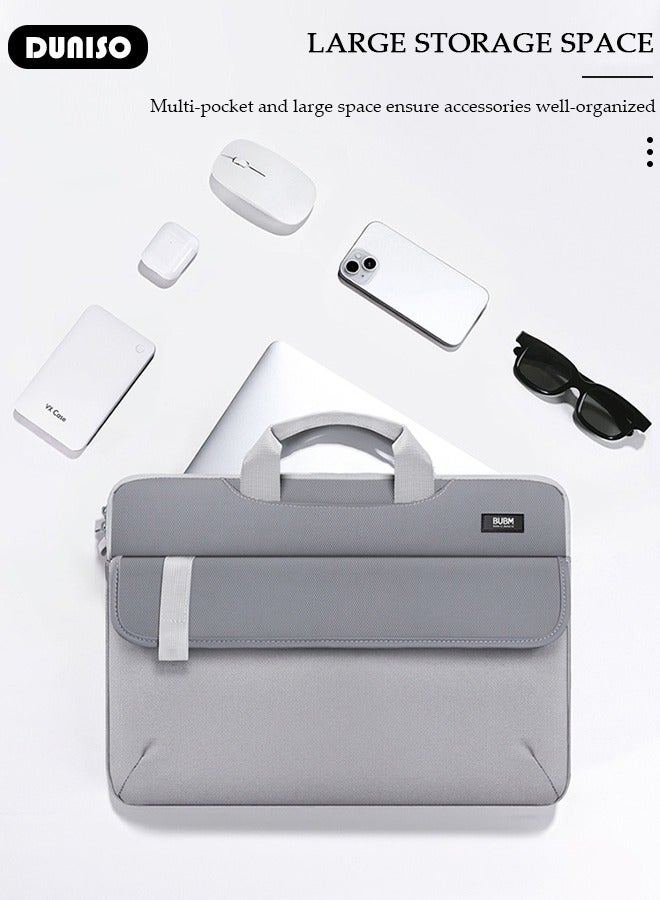 DUNISO Laptop Bag for Men or Women 15.4 Inch Computer Bag Briefcase Laptop Case Shoulder Bag with Strap Computer Cases Messenger Bag handbag for Travel/Business - Image 4