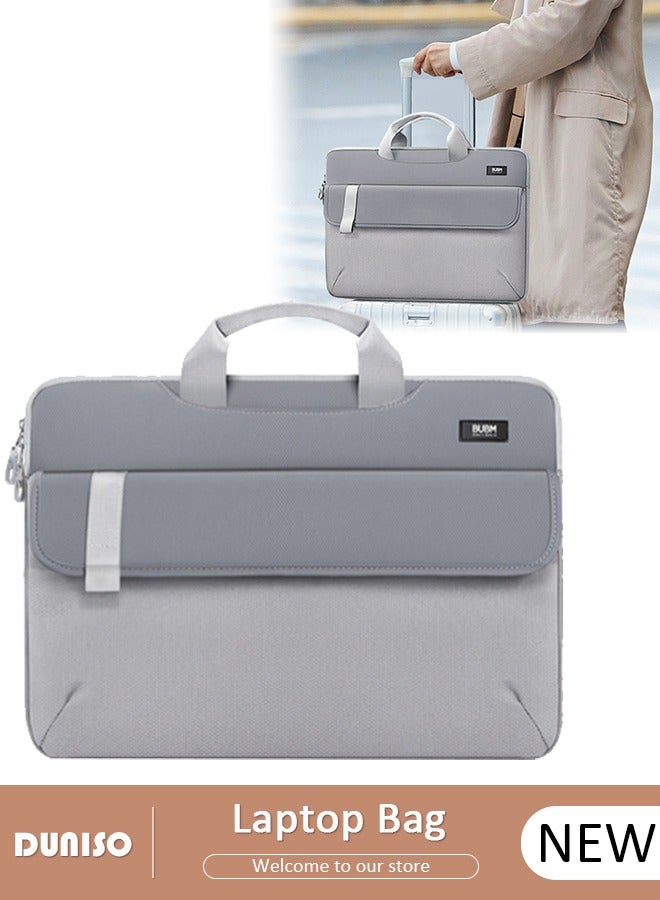 DUNISO Laptop Bag for Men or Women 15.4 Inch Computer Bag Briefcase Laptop Case Shoulder Bag with Strap Computer Cases Messenger Bag handbag for Travel/Business - Image 1