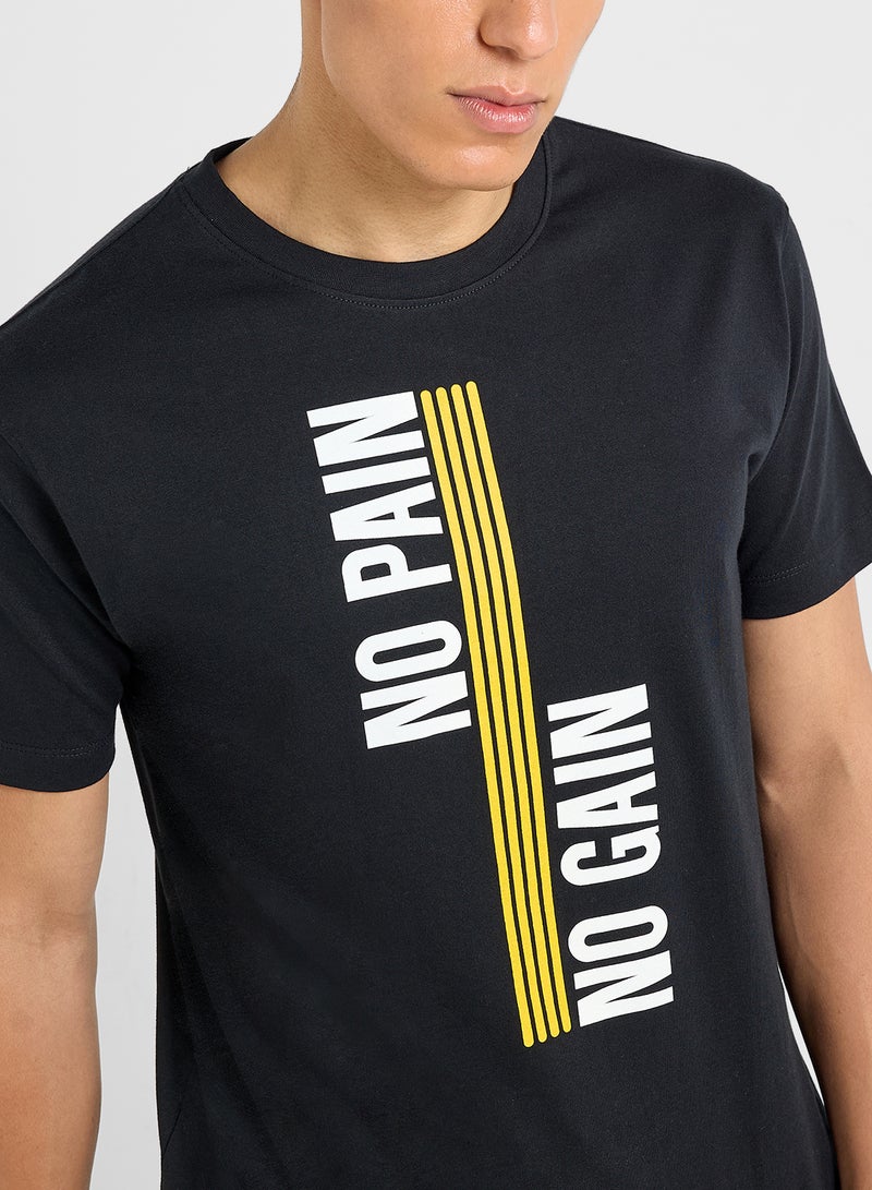 Seventy Five Basics Printed T-Shirt  - Image 3