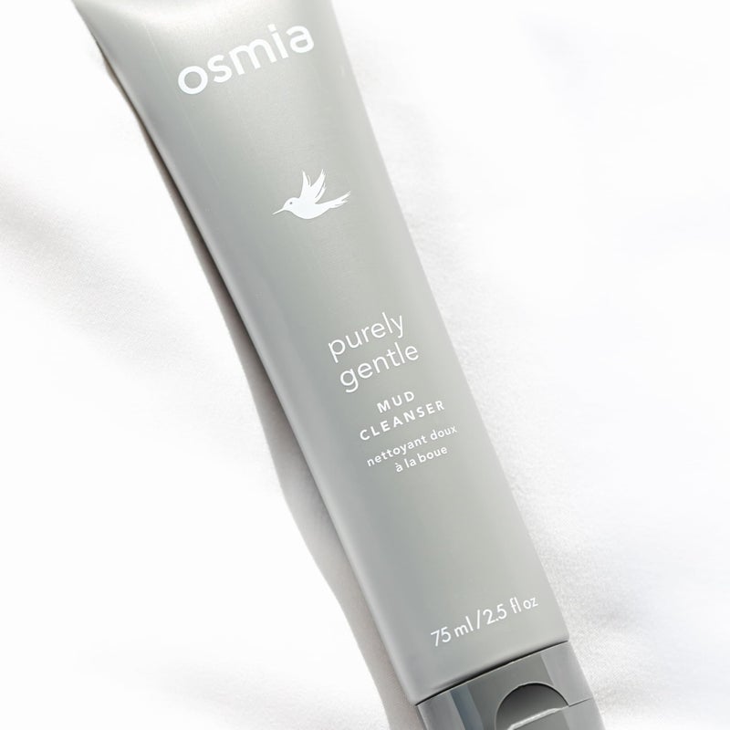 Osmia Skincare - Natural Purely Gentle Mud Cleanser | Aloe, Clay, Honey, Chamomile, Licorice Root | Strengthen, Detoxify, Soothe | Clean Beauty For Healthy Skin (2.5 fl oz | 75 ml) - Image 3