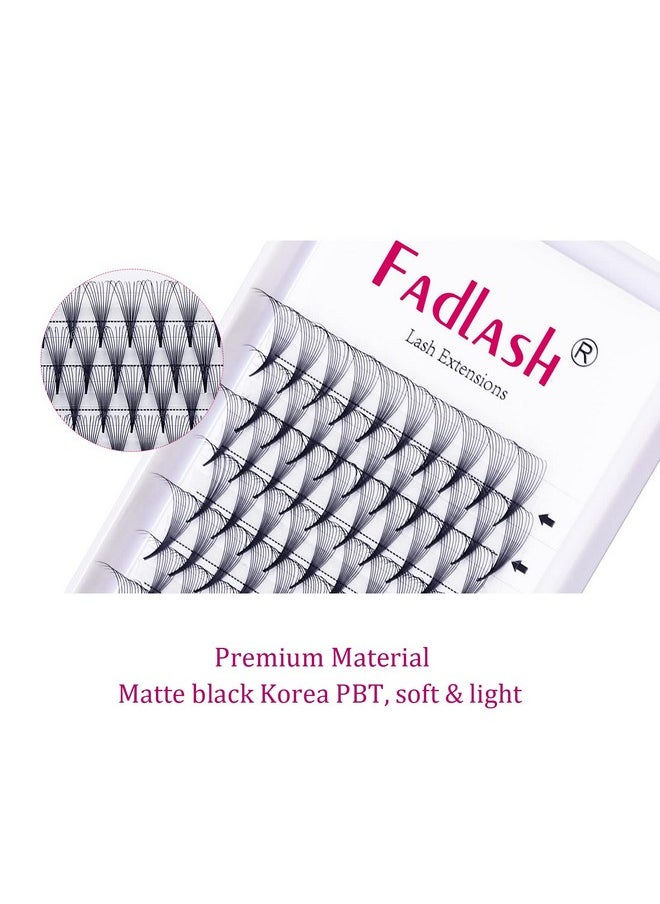 FADLASH - Eyelash Extensions Premade Fans Eyelash Extensions C Cc D Dd Curl Pointy Tip Pre Fan Eyelashes Premade Lash Extension Fans Volume Lash Extensions Pre Made Volume Lashes (10D0.07D 13Mm) - Image 1