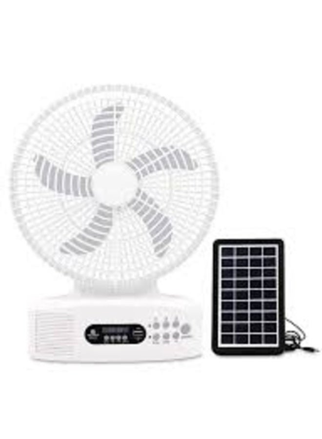 Easy Power Rechargeable AC/DC Fan with Speaker - Image 1