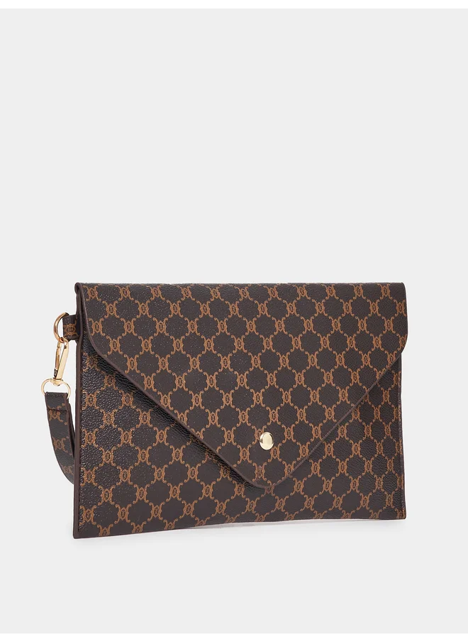 Styli Styli All Over Print Clutch