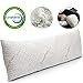 EnerPlex Never-Flat Body Pillow, CertiPUR-US Certified Adjustable Shredded Memory Foam Luxury Body Pillow, Machine - Image 2