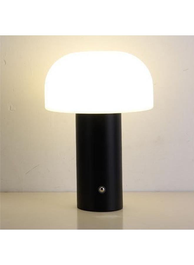 الأزرق جي دبليو مصباح الفطر الجديد القابل للتعديل باللمس USB خفيف الشحن ، فطيرة كريم فاخرة ، مصباح طاولة بجانب سطح المكتب - Image 4