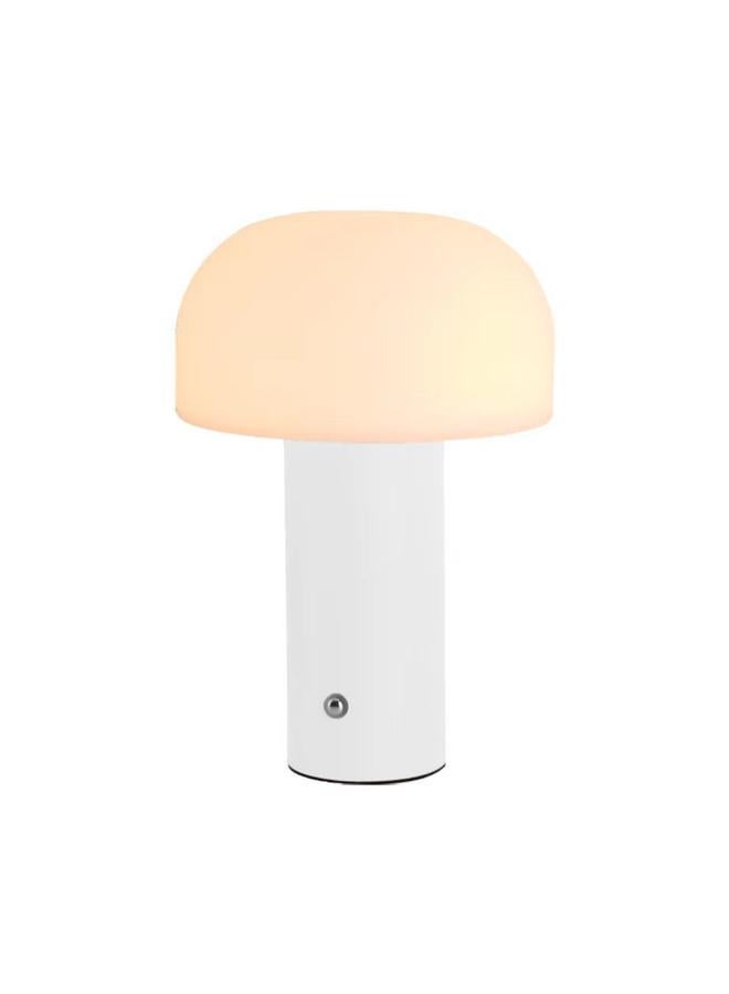 الأزرق جي دبليو مصباح الفطر الجديد القابل للتعديل باللمس USB خفيف الشحن ، فطيرة كريم فاخرة ، مصباح طاولة بجانب سطح المكتب - Image 1