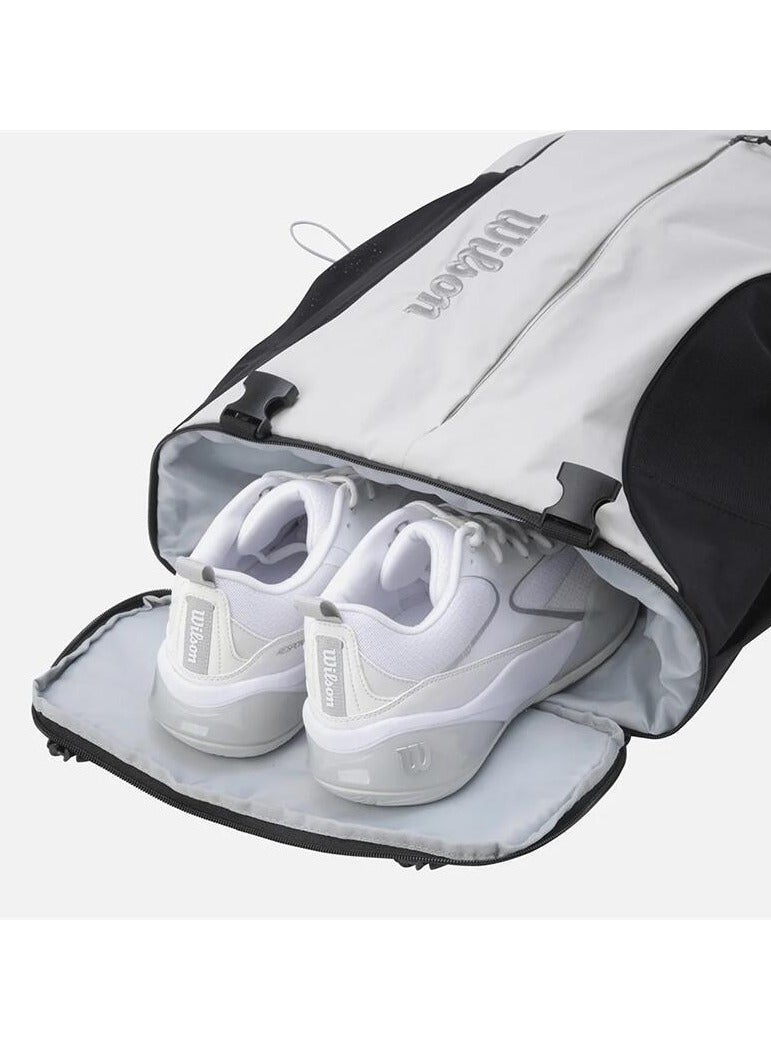 ويلسون حقيبة الظهر ويلسون للتنس واللياقة البدنية - الجيل الثاني، سعة كبيرة، تصميم بحجرتين مع حجرة مخصصة للأحذية، إغلاق بسحاب، مناسبة للاستخدام اليومي والخارجي - Image 3