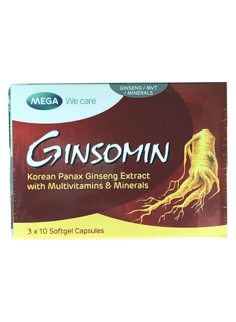 Ginsomin Capsules 30'S