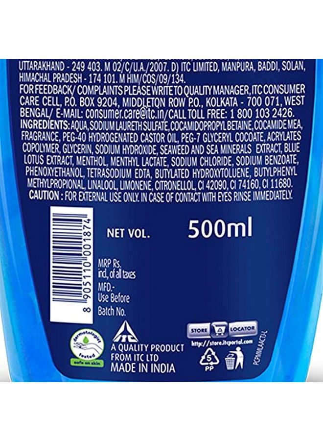 Fiama Men Shower Gel Refreshing Pulse Body Wash With Skin Conditioners For Moisturised Skin 500 Ml Pump - Image 5