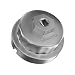 YSSNIUTOOL 64mm 14 flute Oil Filter Wrench for Toyota Lexus Camry ScionRAV4Tundra Highlander Sienna and More Oil Filter Cap Removal Tool for 25L to 57L Engines - Image 2