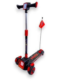 فلاش سكوتر للأطفال ، للأعمار من 3 إلى 10 سنوات - من gtgtoys (أسود)  - Image 2