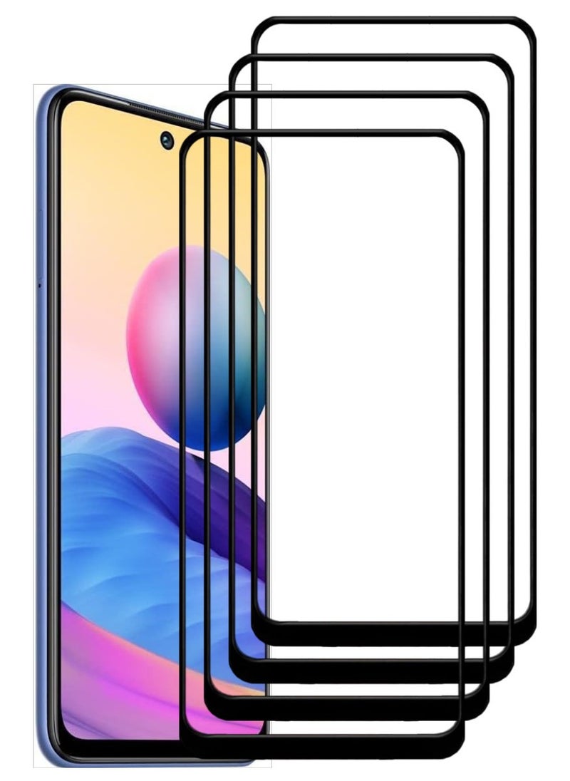 ACLIX 4 Pieces Antistatic ESD Dustproof Premium Quality High Definition Tempered Glass Screen Protector Designed For Xiaomi Redmi Note 10 5G - Image 1