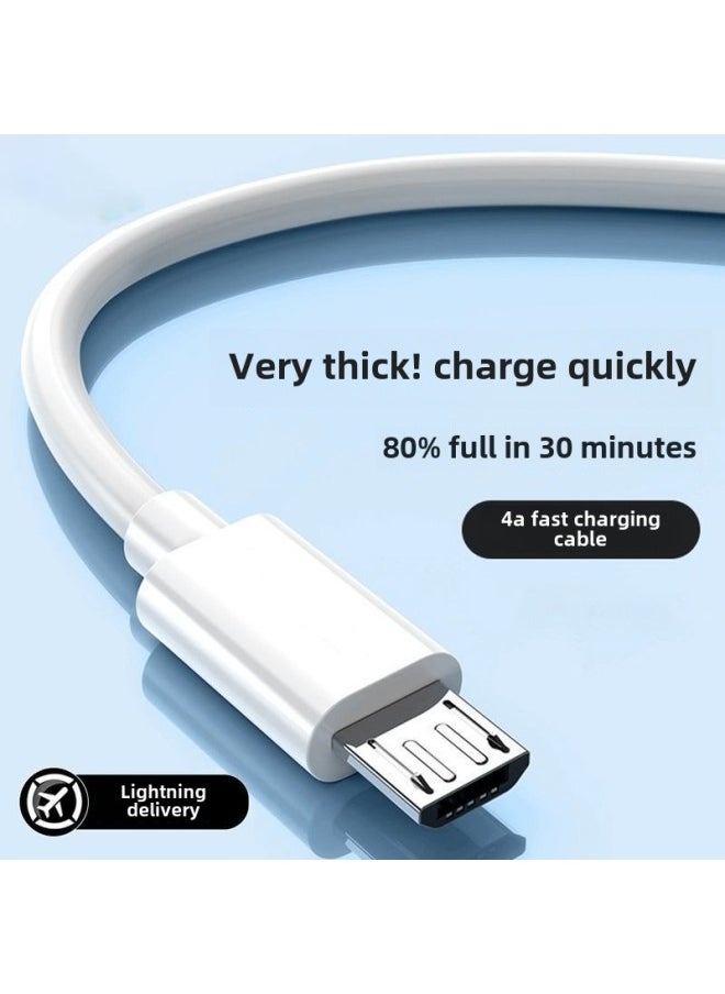 Generic - Applicable To Huawei Mobile Phone OPPO Xiaomi Vivo Android Super Fast Charging Data Line Charger Flash Charging Universal Charging Line-Color:Android Trapezoidal Interface Fast Charging Cable_special Offer Super Flash Charging Cable 1.6m Pieces - Image 1