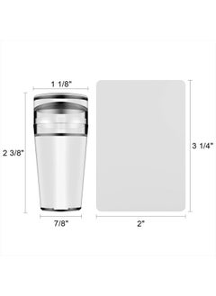 Bluezoo Nail Art Stamper, Clear Silicone Stamping Jelly with Scraper, Transparent Visible Body, No Misplacement for DIY Nail Decor (Clear)  - Image 2