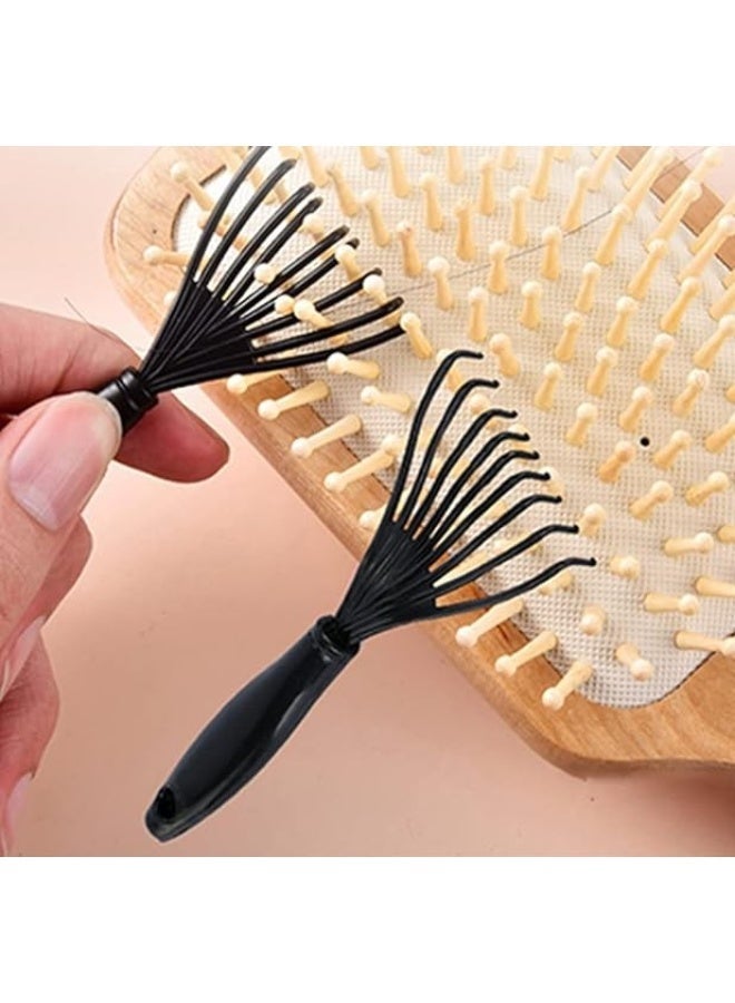 أداة تنظيف فرشاة الشعر، مشط لإزالة الشعر والغبار، أسود قطعة 1 - Image 1