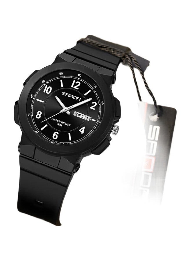 Sanda Exam Watch For Men And Women, Simple Sports Waterproof Quartz Watch For Middle School, High School Students, Teenagers, Civil Servants, And Children - Image 2