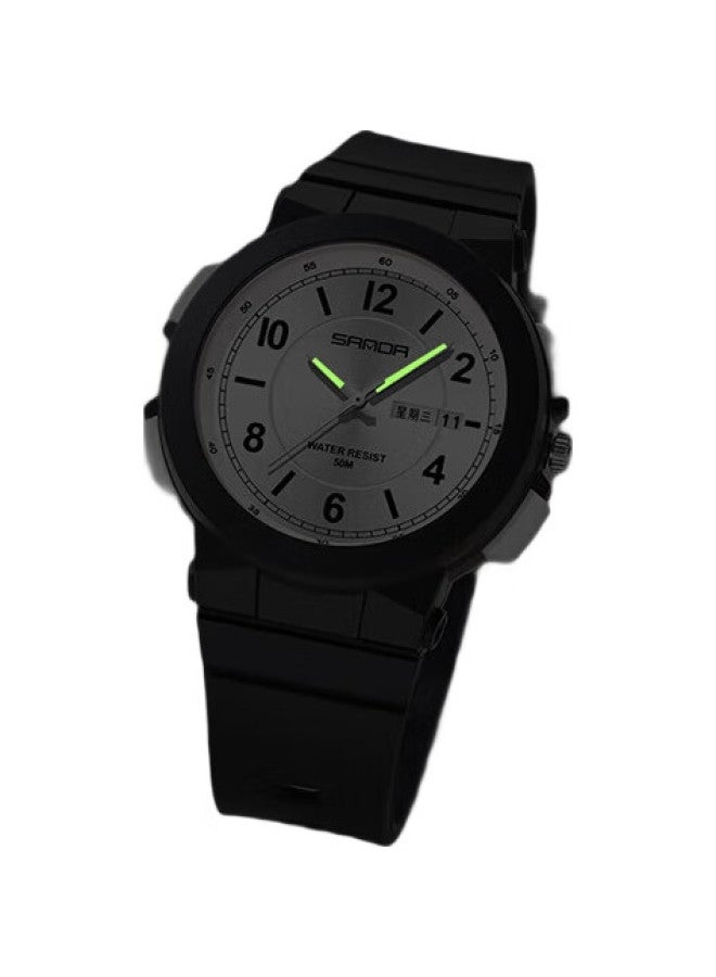 Sanda Exam Watch For Men And Women, Simple Sports Waterproof Quartz Watch For Middle School, High School Students, Teenagers, Civil Servants, And Children - Image 3