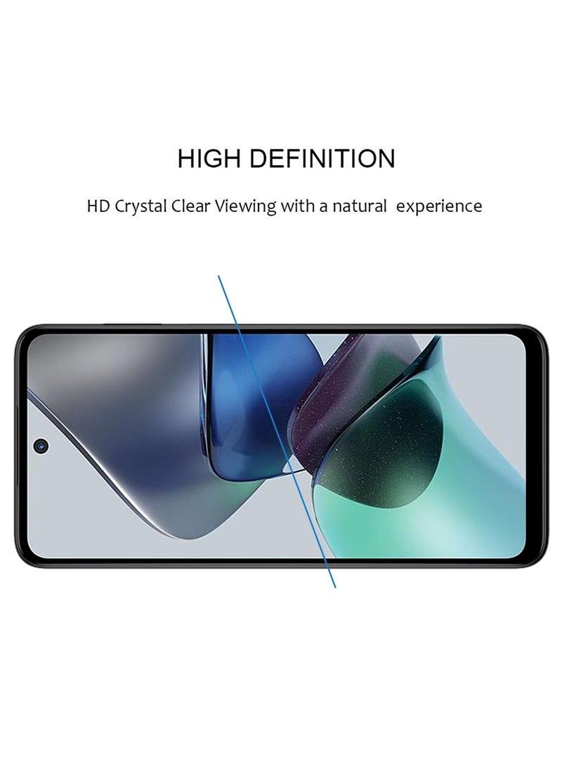9D Screen Protector For Motorola Moto G23 Full Glue Full Cover Screen Protector Tempered Glass Film - Image 4