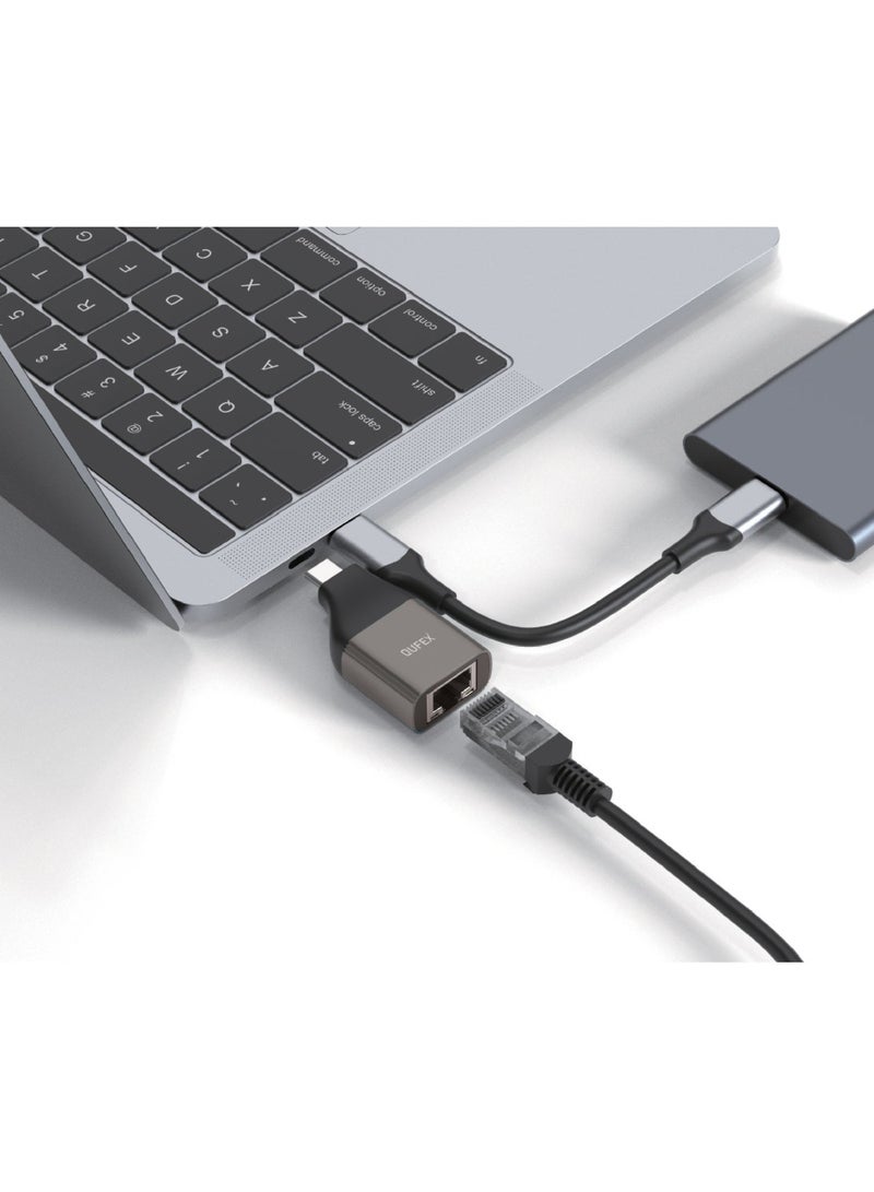 كيفكس محول USB‑C إلى إيثرنت جيجابت - Image 1