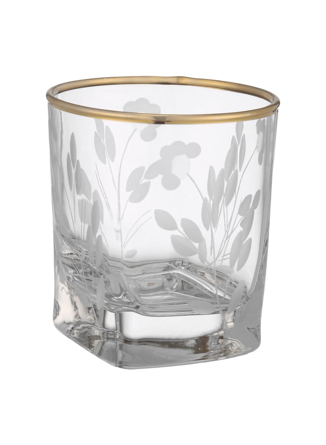 باساباتشي Pasabahce - Glass Set 24 Pieces - Gold - Glass Clear - Image 4