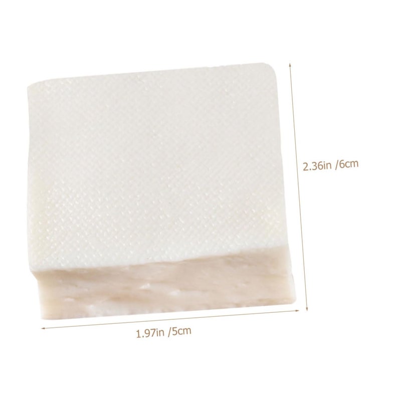Realistic Tofu Block Photo Prop Safe Material Decor For Boys And Girls - Image 3