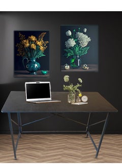 مكتب كمبيوتر بتصميم بسيط متعدد الأغراض طاولة كمبيوتر ومكتب دراسة مريح 120×60×73 سم