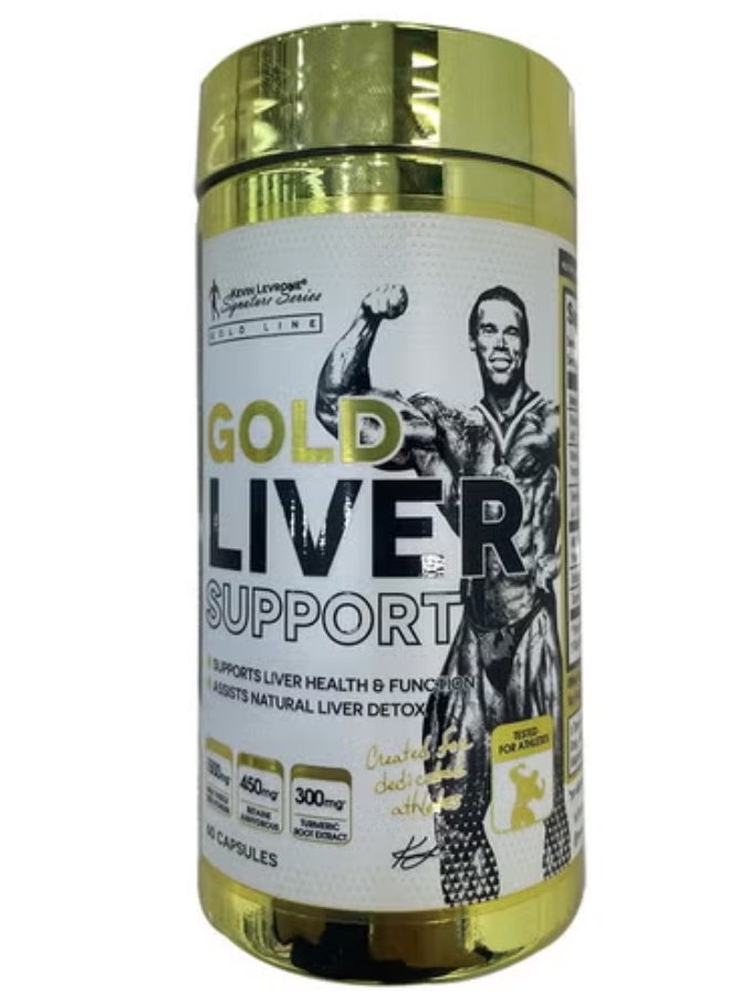 KEVIN LEVRONE Gold Liver Support,60 Capsules 