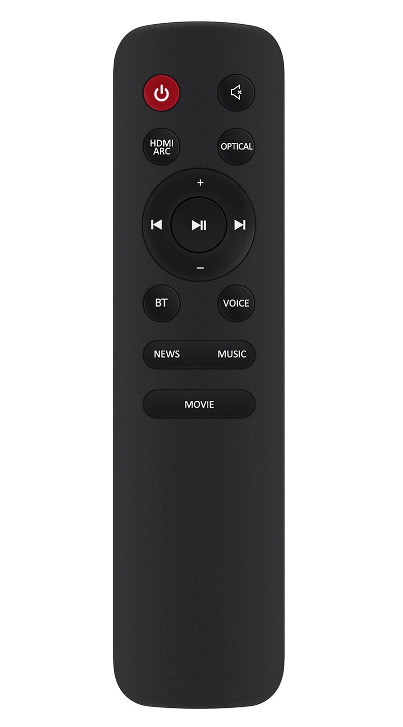 AULCMEET Replaced Remote Compatible with JBL Cinema SB120 1060316 Sound Bar