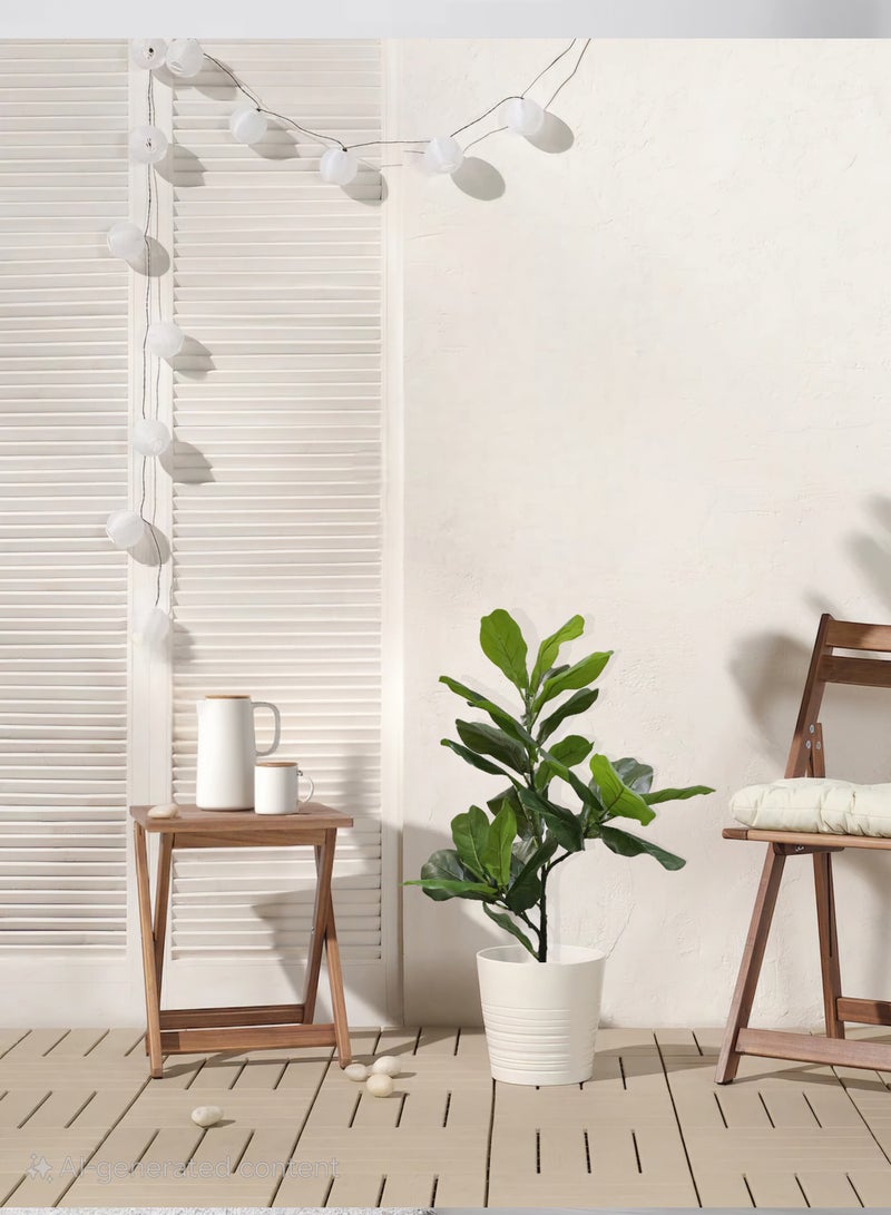 سويس كانتون نبات شجرة التين الاصطناعي في وعاء - ارتفاع 70 سم، ديكور داخلي واقعي، مثالي للمنزل والمكتب، خالي من الصيانة، أضف الأناقة والحيوية إلى أي مساحة - Image 3