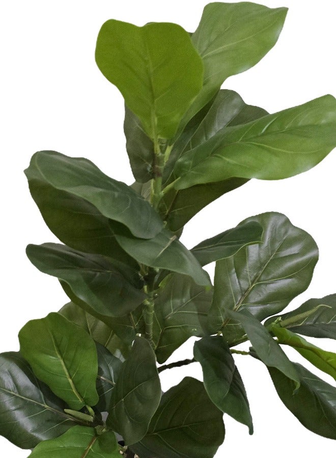 سويس كانتون نبات شجرة التين الاصطناعي في وعاء - ارتفاع 70 سم، ديكور داخلي واقعي، مثالي للمنزل والمكتب، خالي من الصيانة، أضف الأناقة والحيوية إلى أي مساحة - Image 4