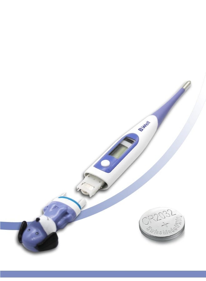 B.Well ترمومتر رقمي قياسي برو-06 برأس مرن مقاوم للماء سيلسيوس وفهرنهايت للجرو - Image 4