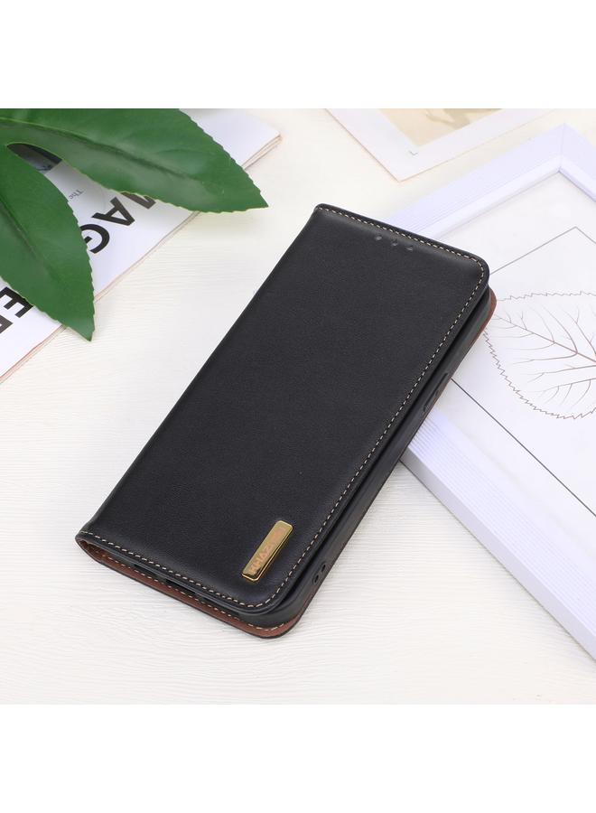 اس-توب جراب هاتف OPPO Find X7 من KHAZNEH مصنوع من جلد البقر بطبقة علوية من جلد النابا - Image 2