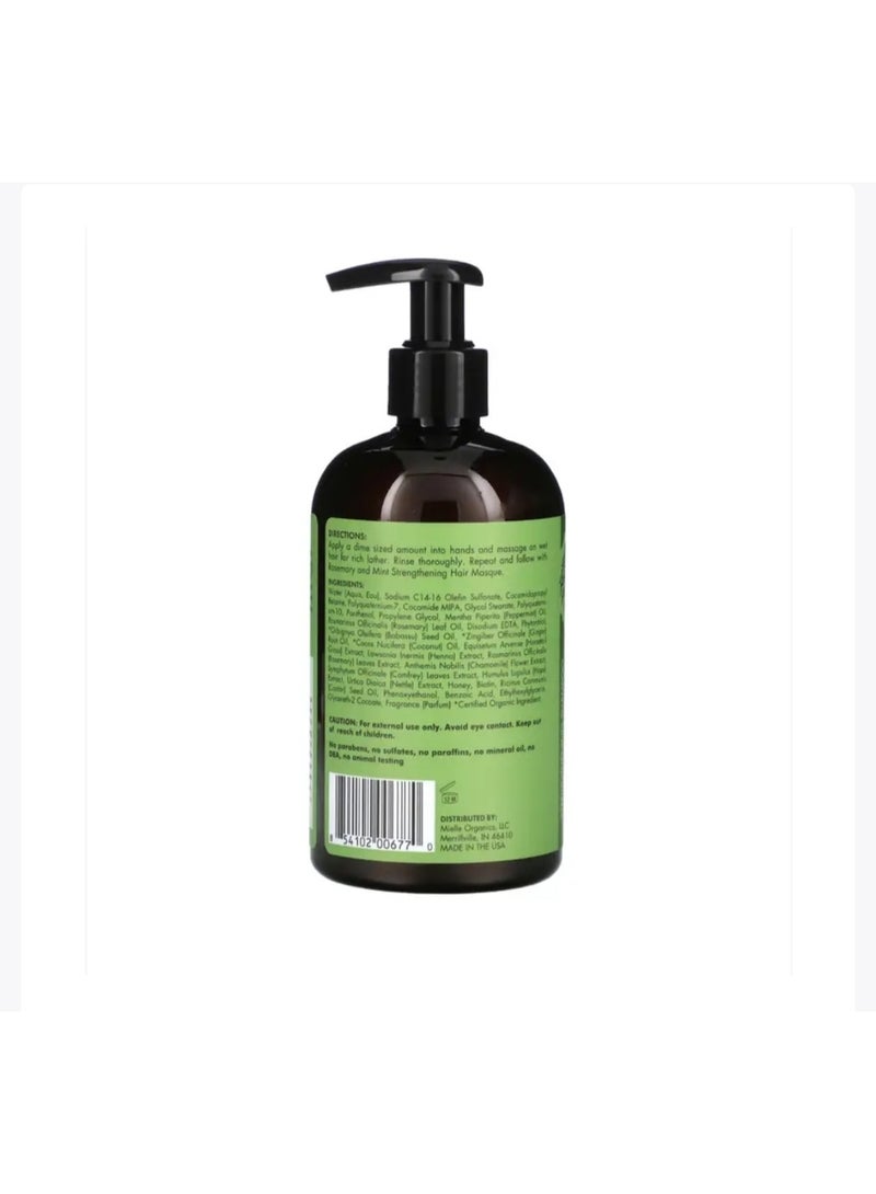 meille Rosemary And Mint Strengthening Shampoo 355ml - Image 2