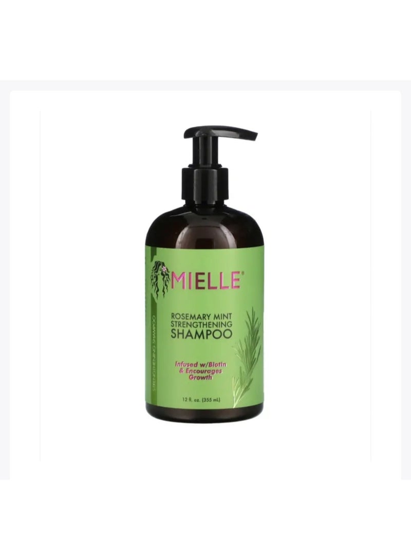 meille Rosemary And Mint Strengthening Shampoo 355ml - Image 1