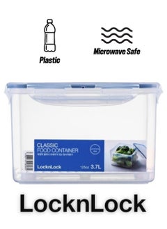 LOCK & LOCK LocknLock 3.7L  Squared  Airtight Food Storage Container - BPA-Free, Microwave, Freezer, and Dishwasher Safe  - Image 1