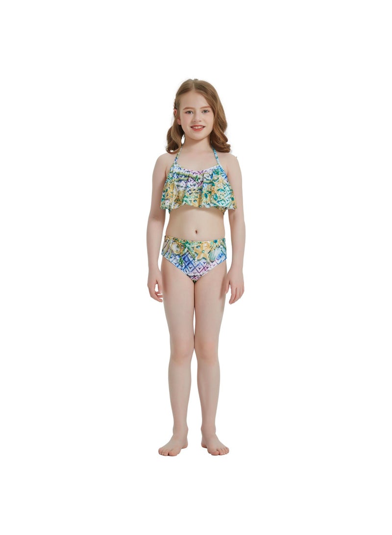 10-Piece Mermaid Tail Swimming Costume Set - Image 2