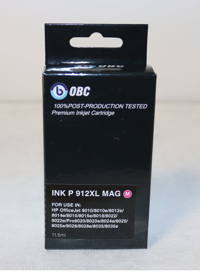 OBC Compatible Magenta Printer Ink Cartridge Replacement for INK P 912XL, Prints up to 800 pages in pure, professional color - Image 2