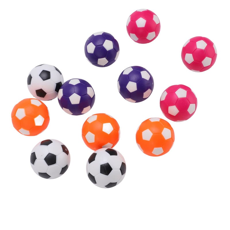 Multicolor Resin Soccer Table Game Replacement Balls Durable Universal Size Indoor Football Game - Image 4
