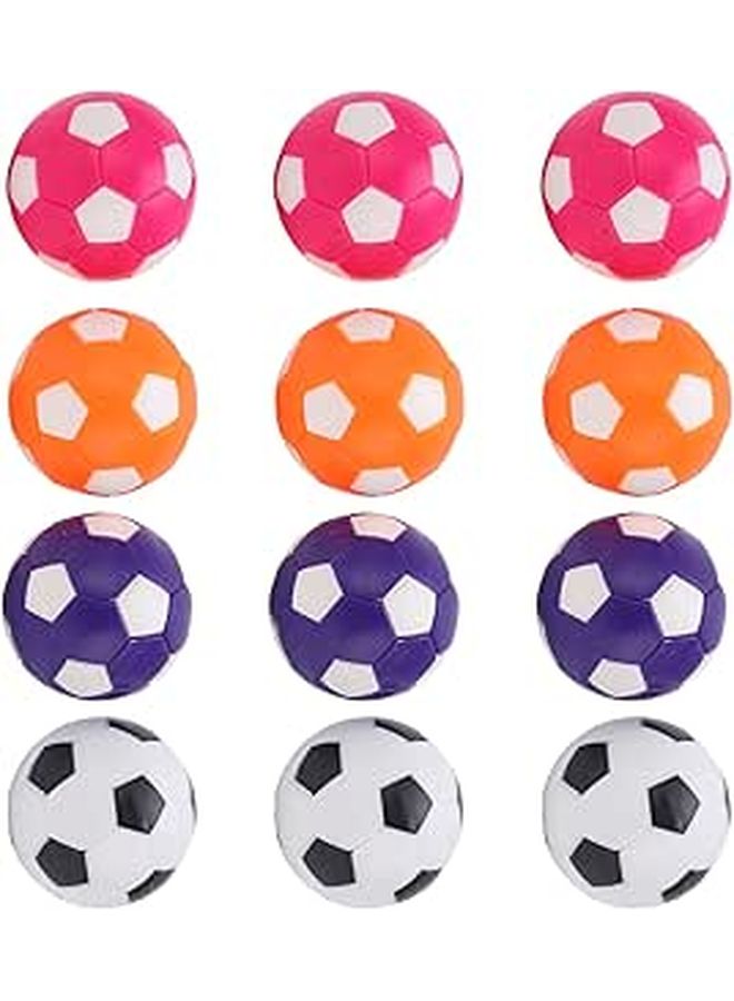 Multicolor Resin Soccer Table Game Replacement Balls Durable Universal Size Indoor Football Game - Image 1