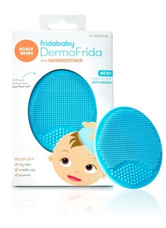 DermaFrida Skin Soother – Made in USA | Baby Bath Brush for Dry Skin, Cradle Cap & Eczema | Soft Silicone, Gentle Exfoliation, Built-In Massager, Quick-Dry & Hygienic - pzsku/ZF4388D5D1B00ADD1020AZ/45/_/1740827670/0cb57134-6947-40a6-941e-c7eb2e17b1ce