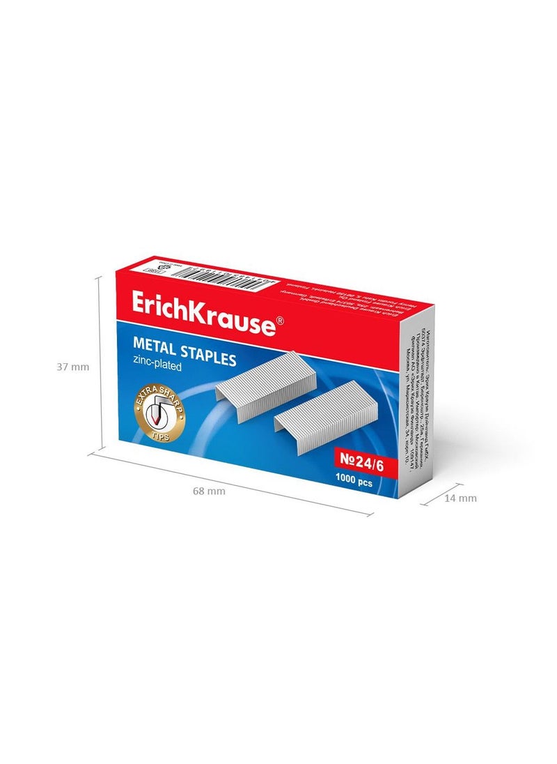 ErichKrause Staples №24/6 (box 1000 pcs)  - Image 4