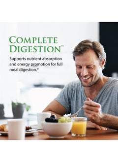 Enzyme Science ™ Complete Digestion™, 90 Capsules –  Full Support for Digestive Health – for Occasional Gas, Bloating, and Indigestion – Probiotic for Men and Women – Digestive Enzyme Supplement  - Image 4
