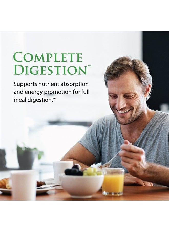 Enzyme Science ™ Complete Digestion™, 90 Capsules –  Full Support for Digestive Health – for Occasional Gas, Bloating, and Indigestion – Probiotic for Men and Women – Digestive Enzyme Supplement  - Image 4